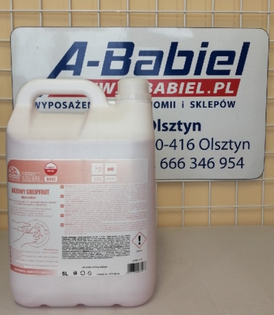 Płyn do mycia naczyń różowy grejfrut 5L - koncentrat