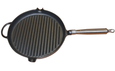 Patelnia grillowa okrągła śr. 28cm