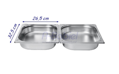 Pojemnik GN 1/2 stalowy ECO