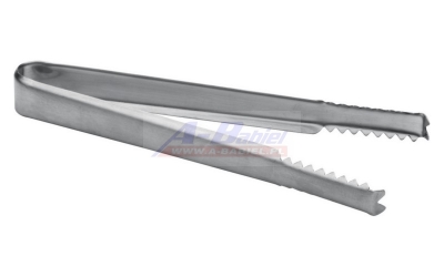 Szczypce do lodu, stal nierdz. 18cm